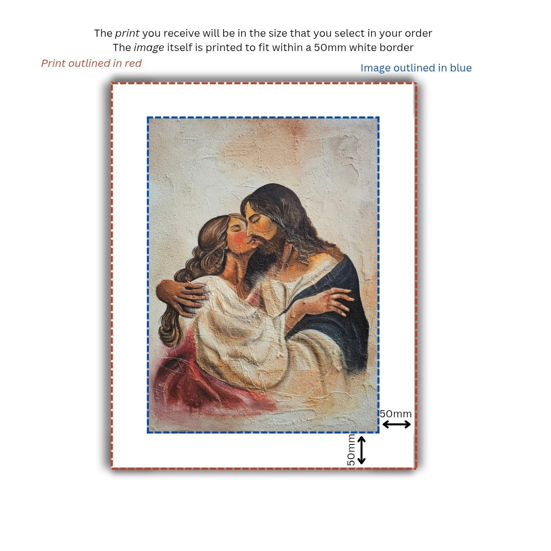 Christ's Love Print